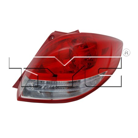 Tyc Tyc Tail Light Assembly, 11-6487-00 11-6487-00